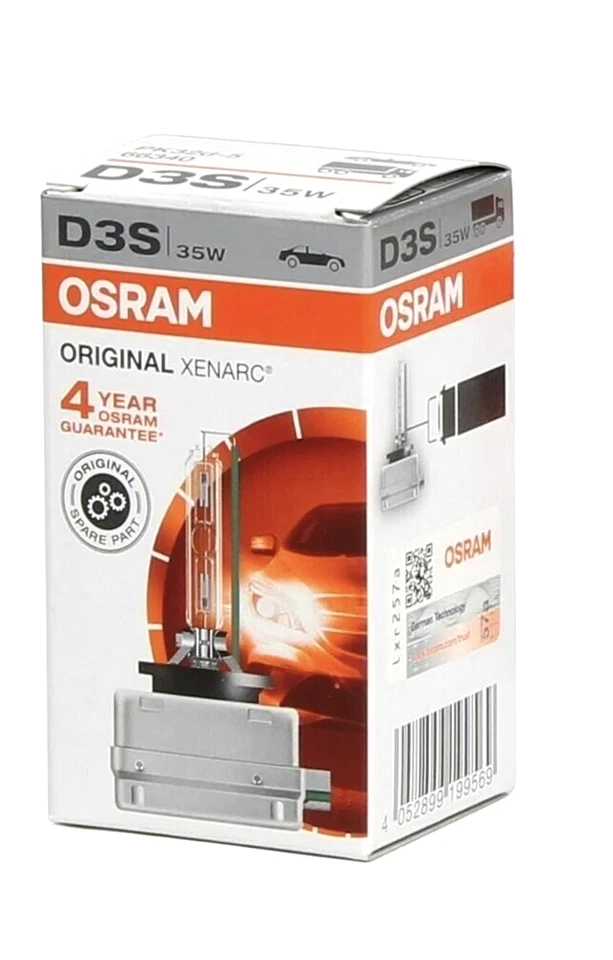 OSRAM D3S Original XENARC Brenner Scheinwerfer 66340 Lampe 42V 35W PK32d-5