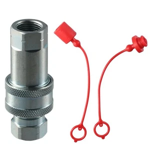 1 Set Carbon Steel Hydraulic Quick Connector - Picture 1 of 11