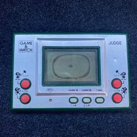 GAME & WATCH JUDGE Bobby Game Machine, 1980