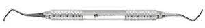 J&J Instruments Dental Scaler Double Ended #204S Silk Handle #95-204 - Picture 1 of 3