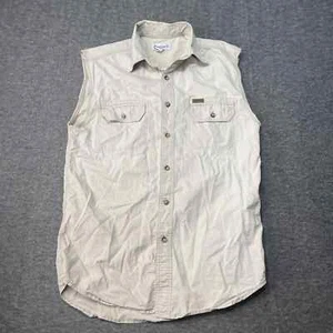 Carhartt Weste Herren Small SM Ripstop hellbeige Freizeit Outdoor Reisen Wandern - Bild 1 von 6