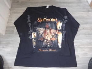 Satyricon Rar Old Unworn LS Shirt Black Metal Acherontas Emperor Immortal Taake - Imagen 1 de 4