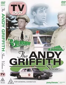 The Andy Griffith Show: Volume 5 DVD (Region ALL PAL) VGC 3 Classic Shows - Picture 1 of 3