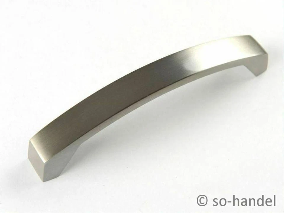 Möbelgriff Edelstahloptik BA 160 mm Möbelgriffe Bügelgriff Bügelgriffe Griff - Bild 1 von 1