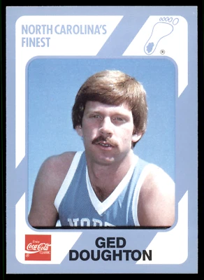 1989 Collegiate Collection Coca-Cola - Ged Doughton #188 North Carolina's Finest - Image 1 of 2