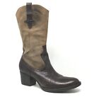Born Sonoma Western Boots Cowgirl Shoes Womens Size 10 Us 42 Eu Brown Leather