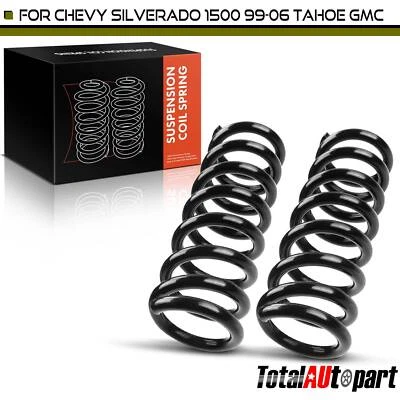 2x Muelles helicoidales para Chevy Silverado 1500 1999-2006 GMC Sierra 1500 Yukon delantero Foto 1 de 4