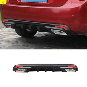 Parachoques trasero negro para Chevy Cruze 2010-2015 alerón trasero maletero barra de ala labio 1 pieza - Imagen 1 de 1