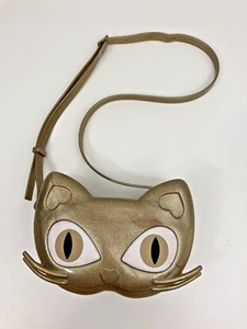 Melissa Mini Cat Bag Purse Gold READ - Picture 1 of 9