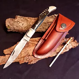 Taschenmesser Laguiole Damastmesser Damaszener Klappmesser handmade (SFL2)B-Ware - Bild 1 von 11