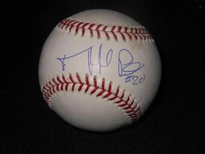Cubs Orioles Pirates Felix Pie Signed OML Selig Autograph Baseball 614 - Picture 1 of 1