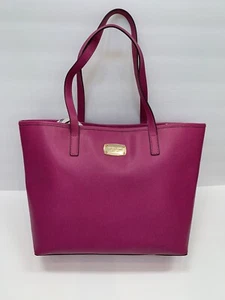 Michael Kors Handtasche (12"x17") Fuschia MD Reisetasche Leder NEU 278 $ - Bild 1 von 12