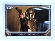 The Mandalorian Star Wars Topps Trading Card Taking The Child 27