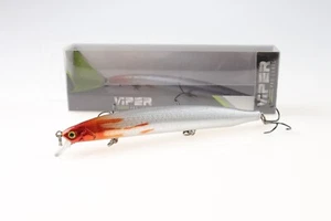 Minnow VIPER - 139 mm - 19,7 gr - Suspending - Rosso/Argento - FR704 - Foto 1 di 5