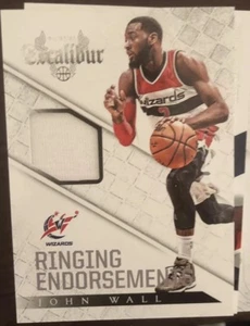 JOHN WALL 2014-15 EXCALIBUR RINGING ENDORSEMENTS TRIKOT WASHINGTON WIZARDs - Bild 1 von 1