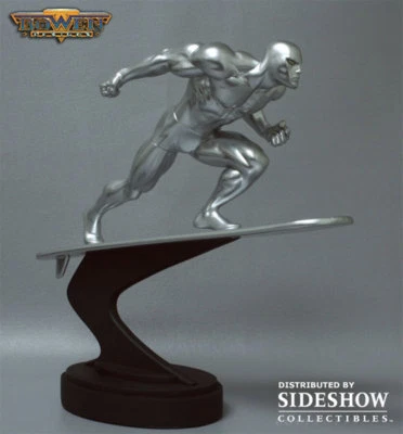 SILVER SURFER BOWEN DESIGNS FULL SIZE STATUE SCULPTED BY RANDY BOWEN NEW (BLEM) - Image 1 of 4