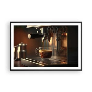 Affiche Poster 91x61cm Tableaux Image Photo Café Cafetière La Gastronomie Art - Imagen 1 de 10