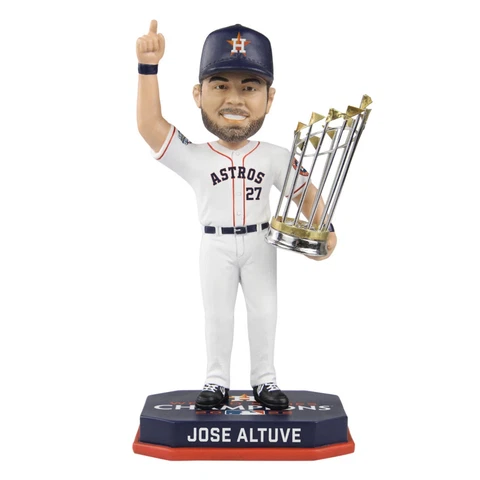 Jose Altuve #27 Houston Astros 2022 World Series Champions 8" Bobblehead Cover