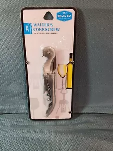Cork Screw The Bar “Crafting Cheers Since 1991”- Waiter’s Corkscrew - SHIPS FREE - Picture 1 of 4