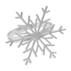 Napkin Rings Serviette Serviette Rings Alloy Snowflake Shapes Napkin Buckles