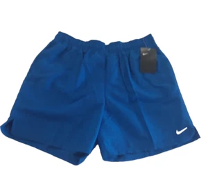 NIKE HERREN CORE BADESHORTS ROYALBLAU MEDIUM. Regal weiß - Bild 1 von 6