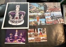 The Crown Jewels-Tower Of London 1987 With 6 Postcards( See Desc)