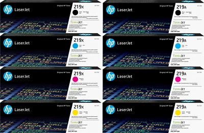 Original HP 219A HP 219X Toner Color LaserJet Pro MFP 3302fdng 3302fdwg 3302sdwg - Bild 1 von 4