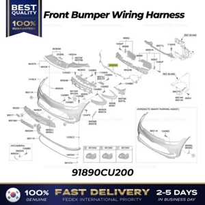 ⭐Genuine⭐ Front Bumper Wiring Harness 91890CU200 for Hyundai Genesis GV60 - Picture 1 of 1