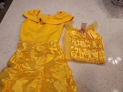 Disney Bella - La Bella y la Bestia - Princesa - Disfraz - Niños 4-6 Nuevo Foto 1 de 4