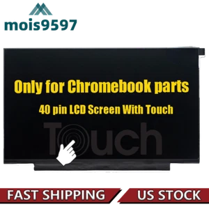 NT140WHM-T00 V8.1 V8.2 V8.3 For HP Chromebook 14A-NA HD Google Touch LCD screen - Afbeelding 1 van 4