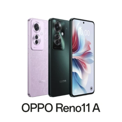 New OPPO Reno11 A 5G 128GB 8GB RAM Smartphone Android 14  SIMFREE 6.7In 64MP - image 1 of 4