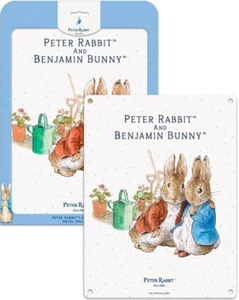 Peter and Benjamin by Beatrix Potter Licensed Large Steel Sign 40cm x 30cm 6300 - Picture 1 of 2