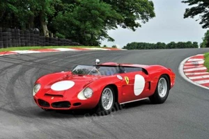 Póster fotográfico impreso de decoración de pared retro Ferrari vintage coche alta resolución - Imagen 1 de 1