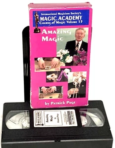 Preowned, vintage Magic Acadamy course vol 15, VHS format tape - Picture 1 of 3