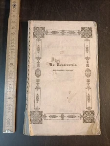 La cenerentola melodramma giocoso, libretto opera milano 1917 1924 - C2 - Picture 1 of 5