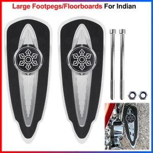Para Indian Challenger, Roadmaster - 1 par de estriberas/estriberas grandes para ciclistas - Imagen 1 de 21