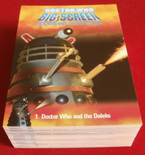 DR WHO & THE DALEKS - BIG SCREEN ADDITIONS - COMPLETE BASE SET (72 cards) - 2008