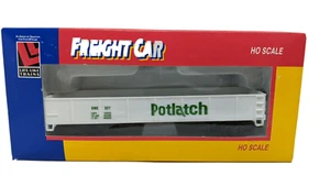 LIFE-LIKE HO: POTLATCH DNNE 327 WHITE Gondola VINTAGE - Picture 1 of 7