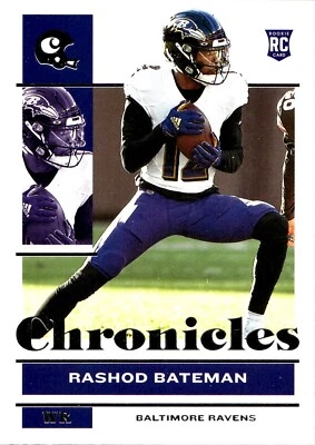 2021 Panini Chronicles #8 Rashod Bateman Near mint or better - Image 1 of 2