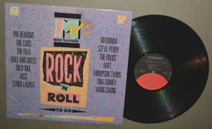 LP - MTV's Rock N Roll To Go - Pat Benatar, The Cars, Madonna, Steve Perry - Picture 1 of 2