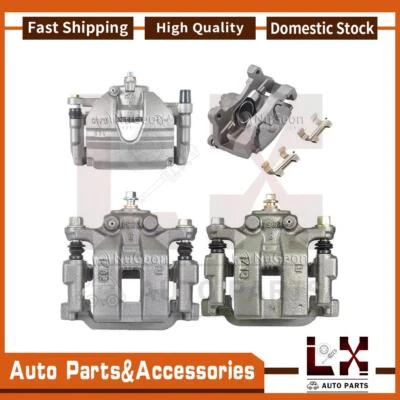 Pinza de freno de disco delantera trasera Nugeon 4 para Infiniti G37 2010 2011 2012 2013 Foto 1 de 4