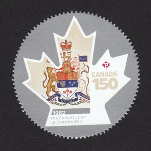 THE CONSTITUTION = CANADA 150 = Stamp from Minisheet Canada 2017 #2999f MNH VF - Picture 1 of 1