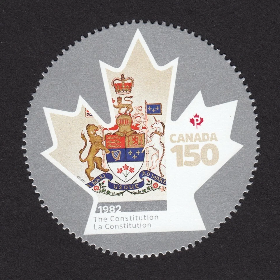 THE CONSTITUTION = CANADA 150 = Stamp from Minisheet Canada 2017 #2999f MNH VF - Image 1 of 1