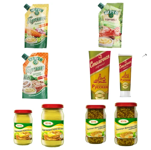 Scharfer Senf Veres Senf Original Veres Senf Domaschnjaja Горчица крепкая - Bild 1 von 1