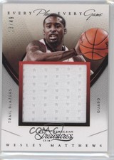 2013 Panini Timeless Treasures Every Player Game Jerseys /49 Wesley Matthews #59