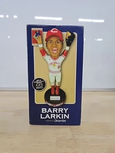 2014 Cincinnati Reds HOF Hall Of Fame Barry Larkin Bobblehead - Picture 1 of 5