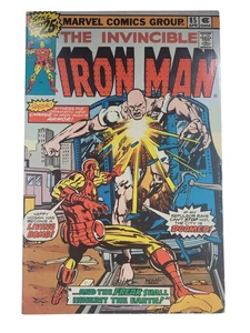 IRON MAN 85 DEBUTTO DELL'ARMATURA AGGIORNATA 'MODELLO IV' MARVEL COMICS 1976 Raw vintage - Foto 1 di 24