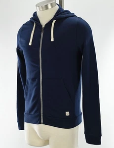 MARINE LAYER Navy AFTERNOON Fleece Line Full Zip Hoodie Sweatshirt XL NWOT - Picture 1 of 2