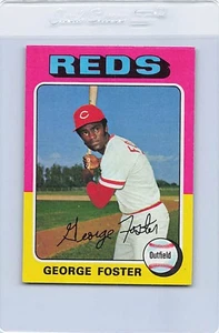 1975 Topps #87 George Foster Reds NM *7934 - Picture 1 of 2