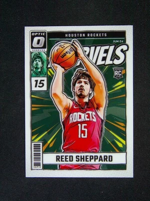 2024-25 Panini Donruss Optic Reed Sheppard #4 RC Rookie Net Marvels - Image 1 of 2